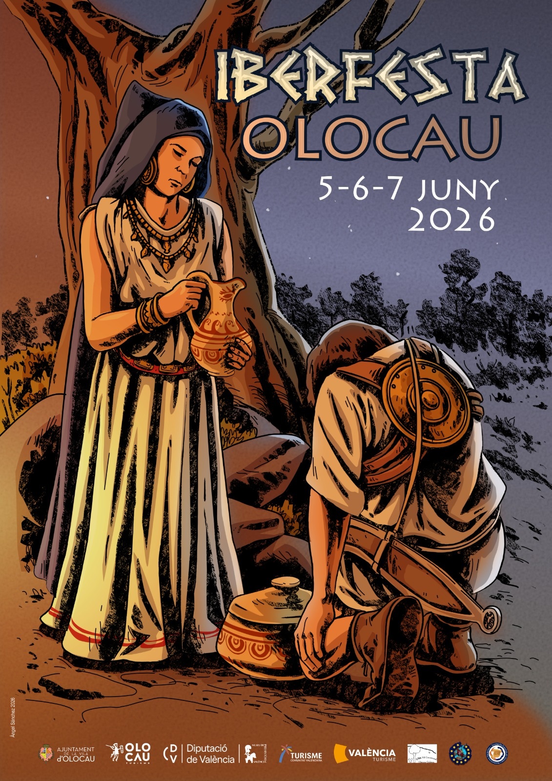 Representación de la escena 'El Soterrar' (Iberfesta 2026)